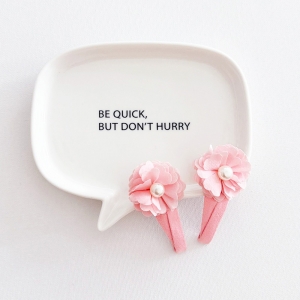 Girl Hair Clip Floral Pair (GHP6223)